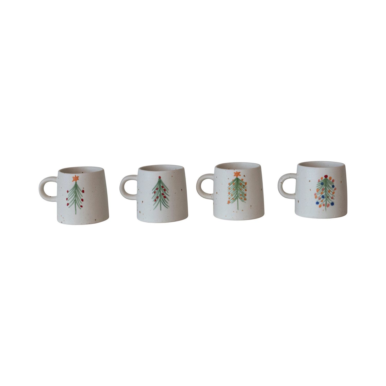 2024 XS5692A STONEWARE CHRISTMAS TREE MUG