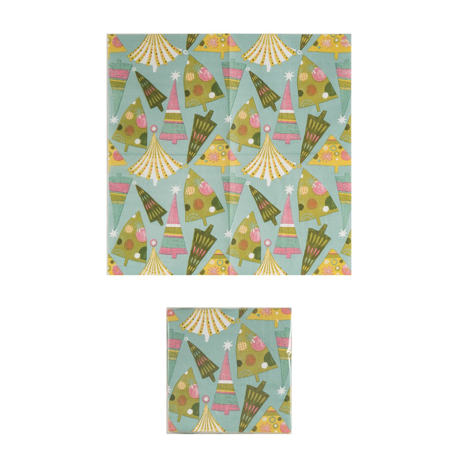 2025  XS5864 SQ PAPER NAPKINS CHRISTMAS TREE
