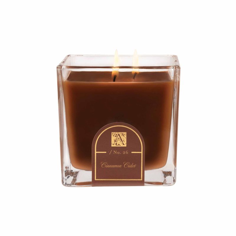 2024 53547 CINNAMON CIDER CUBE CANDLE 12OZ