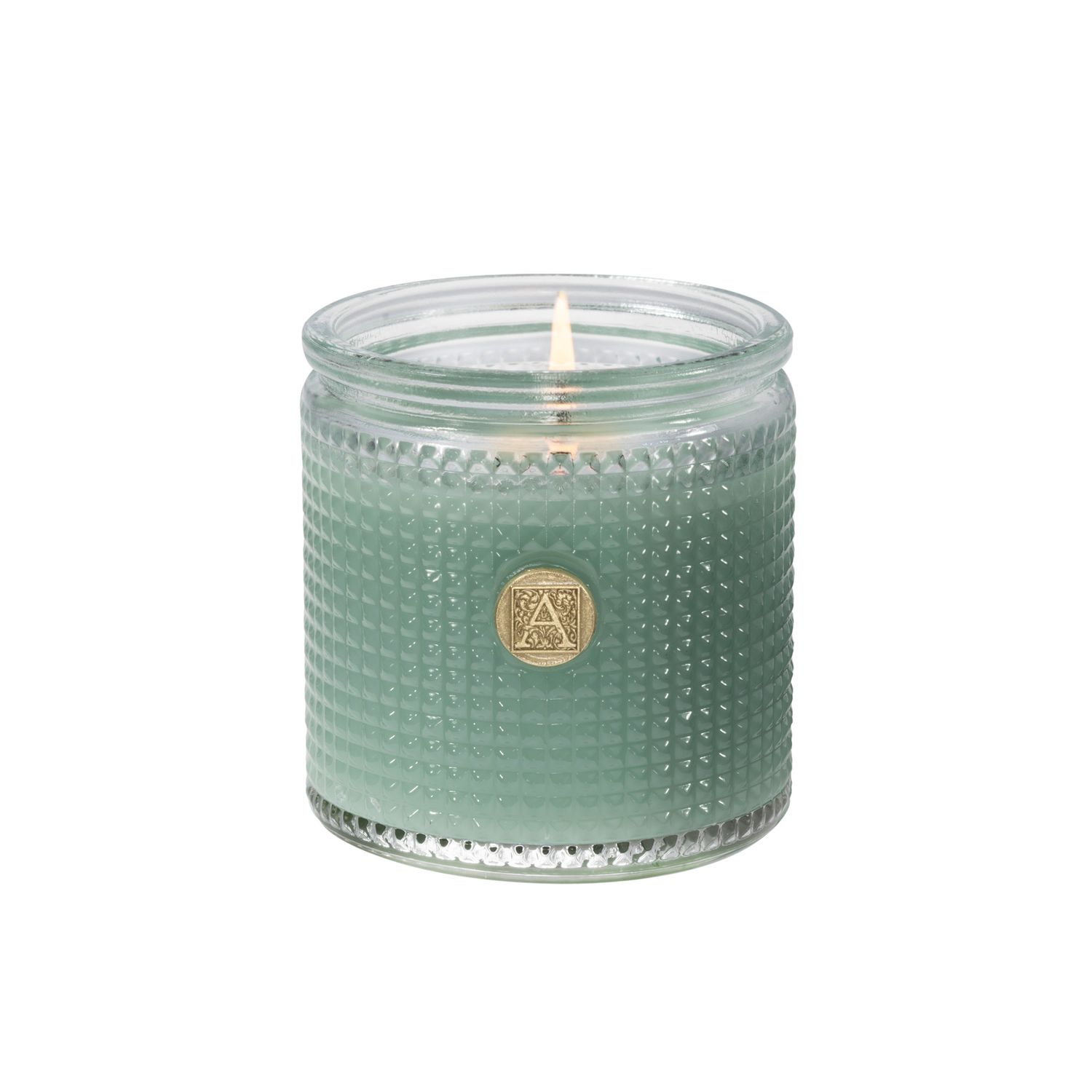 2025  52147 SILVER EUCALYPTUS GLASS CANDLE