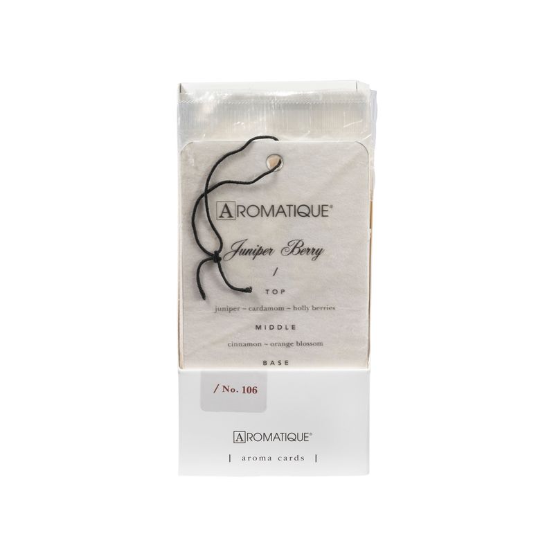 2025  34173 JUNIPER BERRY AROMA CARDS