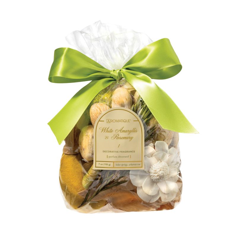 2025  WHITE AMARYLLIS &amp; ROSEMARY FRAGRANCE BAG POTPOURRI