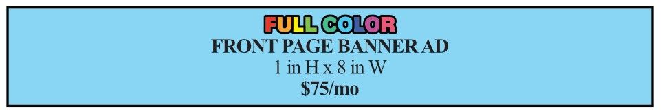 FRONT PAGE Full Color Ad