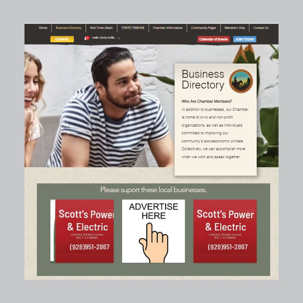 Chamber Member &quot;Business Directory&quot; Ad