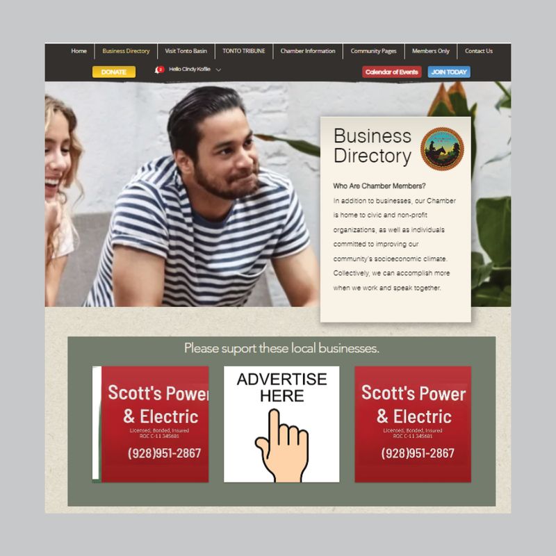 Chamber Member &quot;Business Directory&quot; Ad