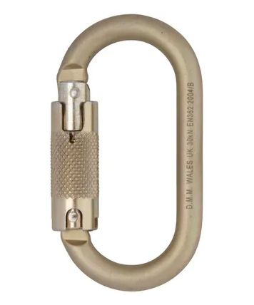 DMM 10mm Steel Oval Locksafe Carabiner