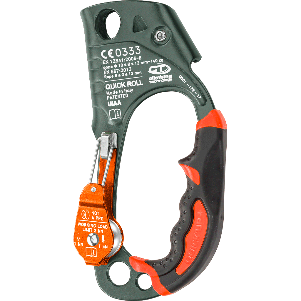 Climbing Technology Quick Roll Hand Ascender - Left