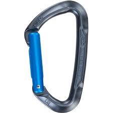 Climbing Technology Lime Straight Gate Carabiner - Blue
