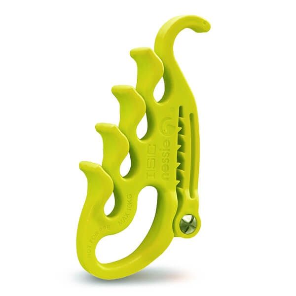 ISC Nessie Lanyard Manager Clip, Colour: Lime Green