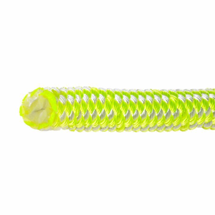 Teufelberger Sirius 16mm white/neon yellow Bull Rope 60m