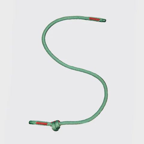 Teufelberger TM knotted bridge 10mm Neon Green