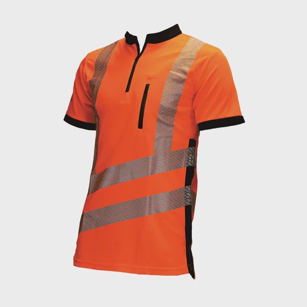 Treehog Short Sleeve T-shirt - Hi Vis orange