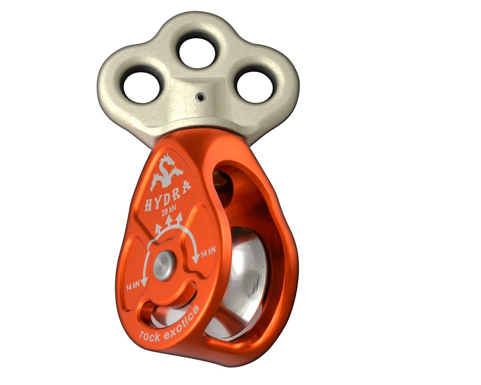 Rock Exotica Hydra Triple Attachment Swivel Pulley