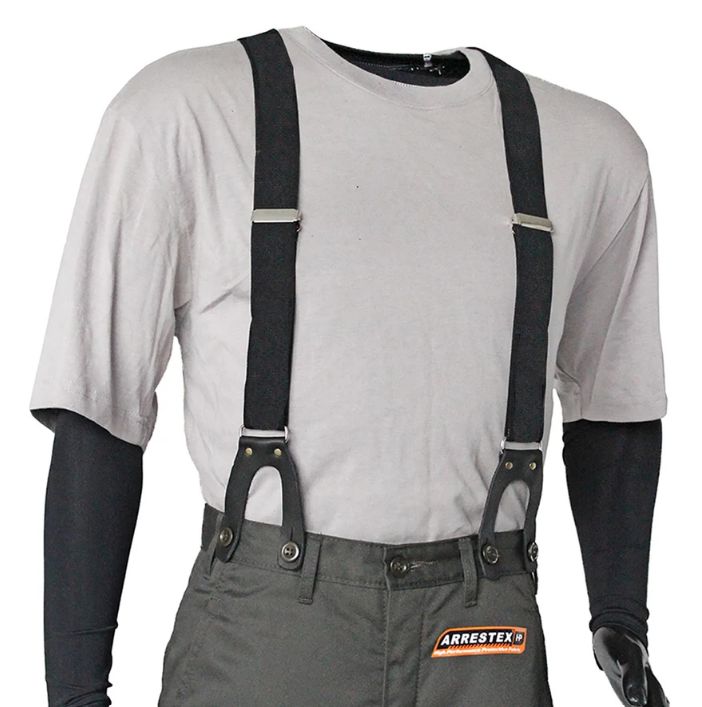 Clogger Button on Braces Black