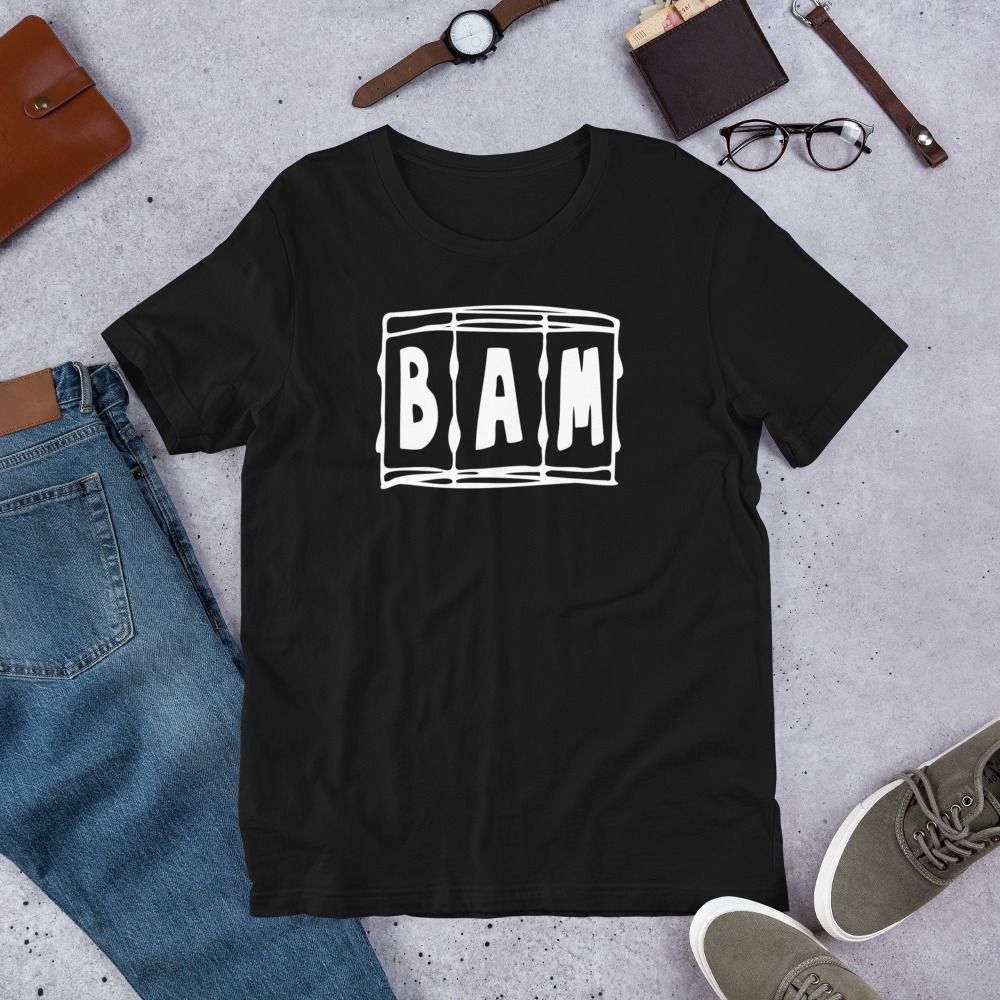 Unisex BAM T-Shirt - Black