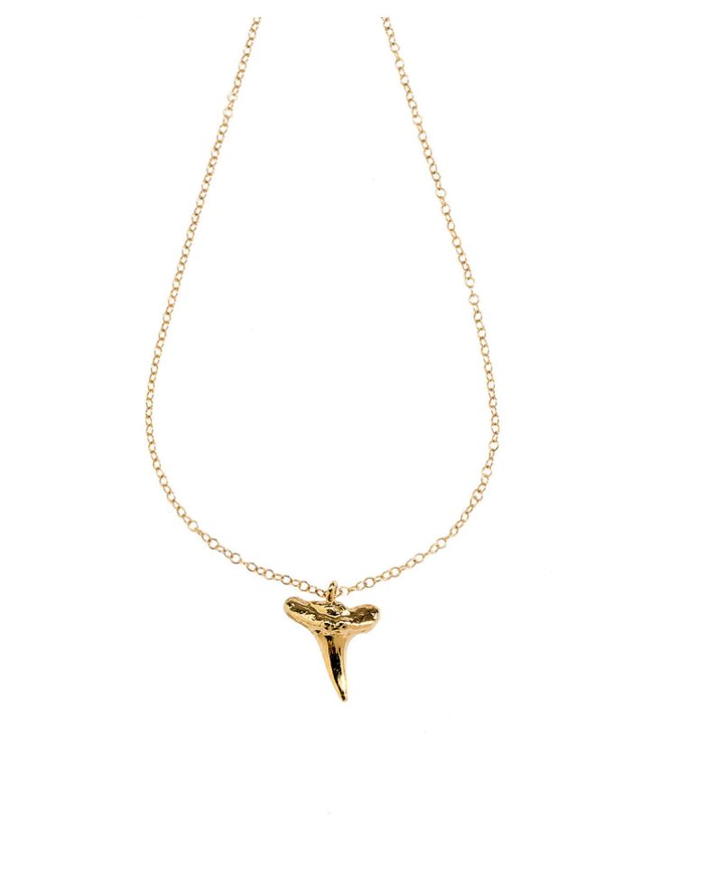 SHARK&#39;S TOOTH NKL, Color: GOLD
