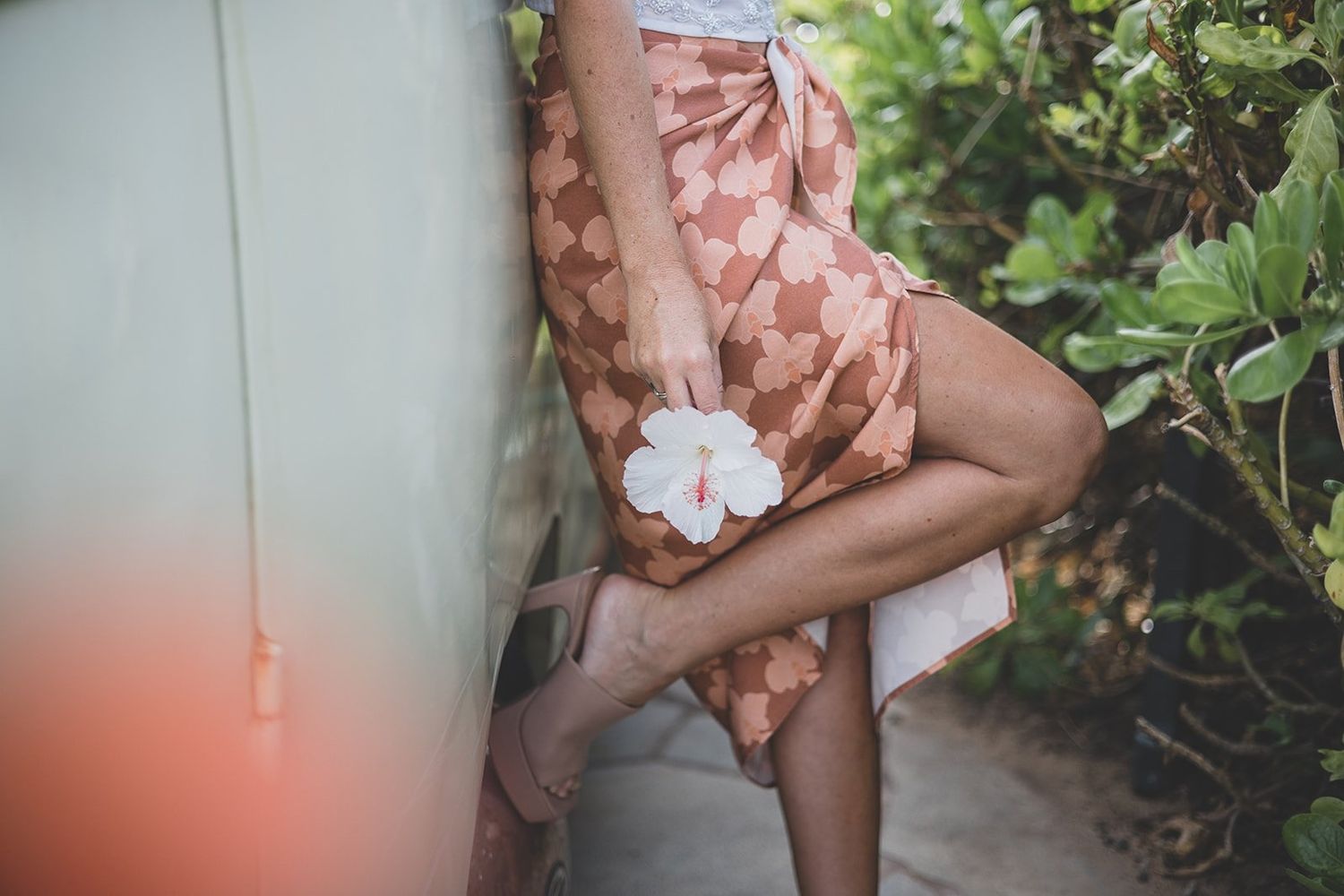 TATI WRAP SKIRT, Color: ORCHID, Size: SM