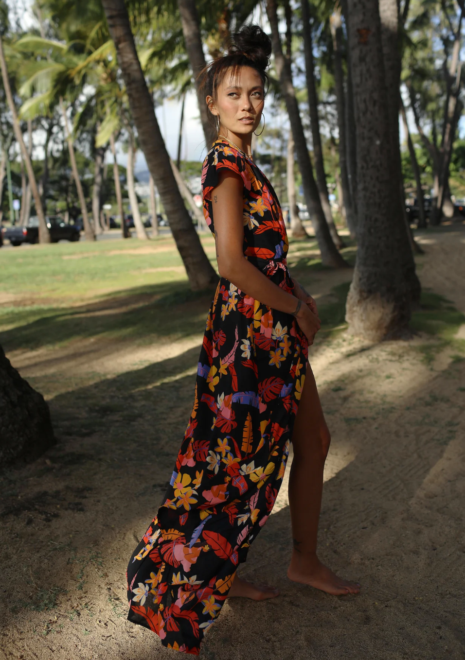 PRINCEVILLE WRAP DRESS