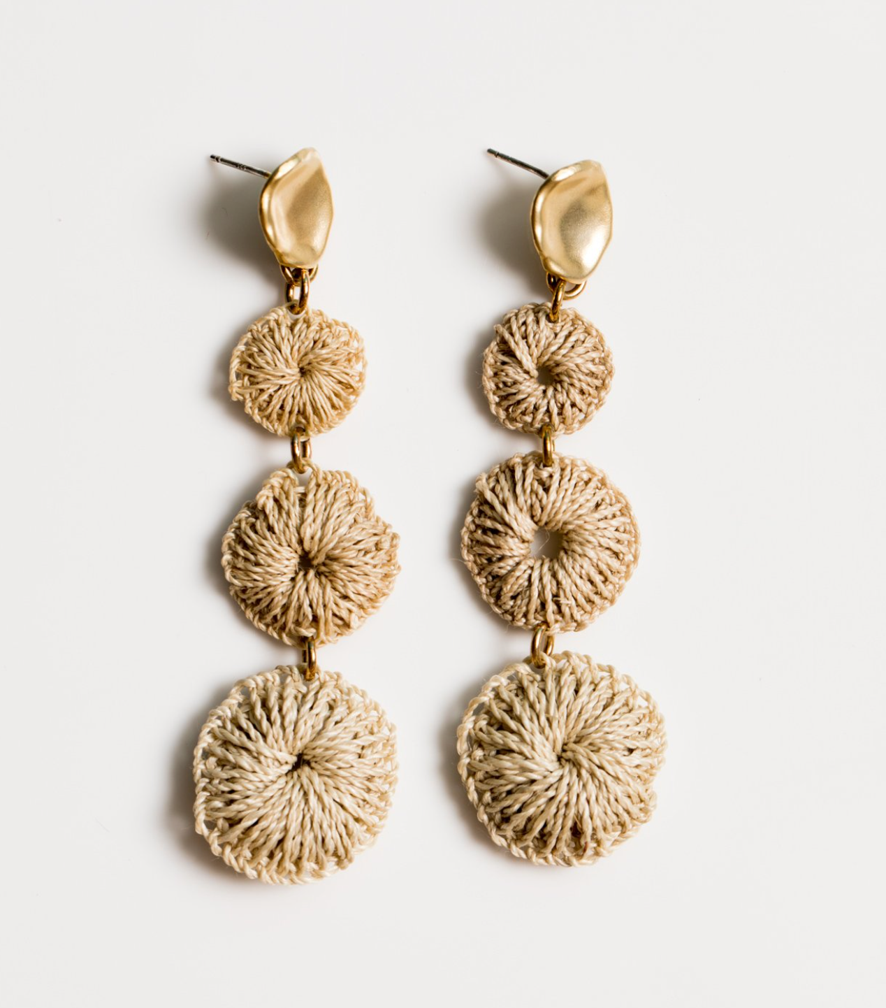 SOWANA TRI-DROPLET GOLD ER