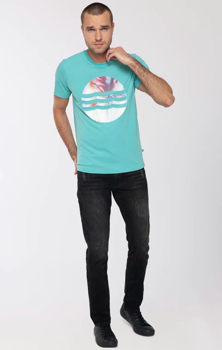 FADED PALM WAVES CREW - POOL