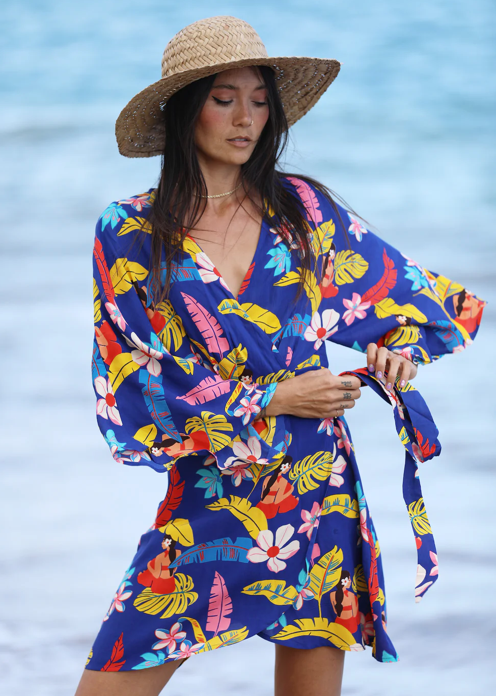 NAPALI BAY KIMONO MINI