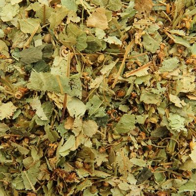 Lindebloesem gesneden