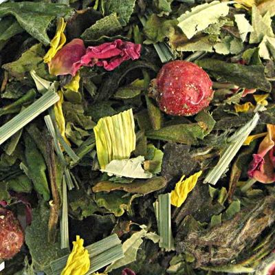 Kir Royal witte en groene thee