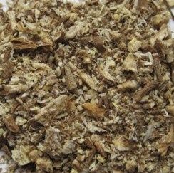 Lavaswortel gesneden