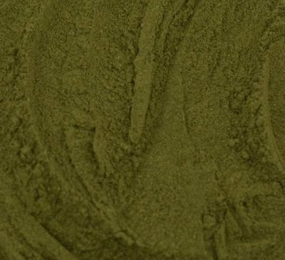 Lavasblad of 'Maggieplant' gemalen