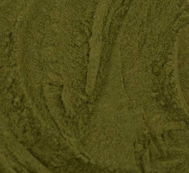 Lavasblad of 'Maggieplant' gemalen