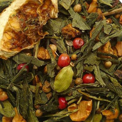 34 Groene Sinaasappel Chai