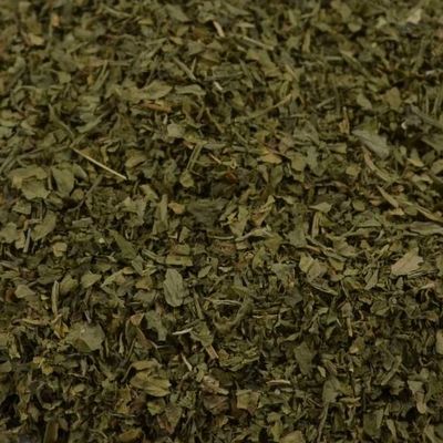 Selderijblad gesneden