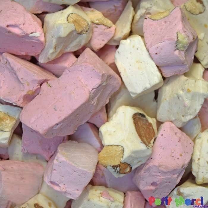 Haknougat trio, Maat: Standaard