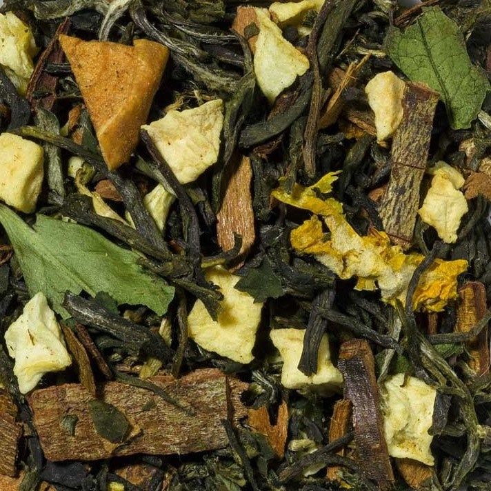 Hot Cinnamon Apple Witte Thee