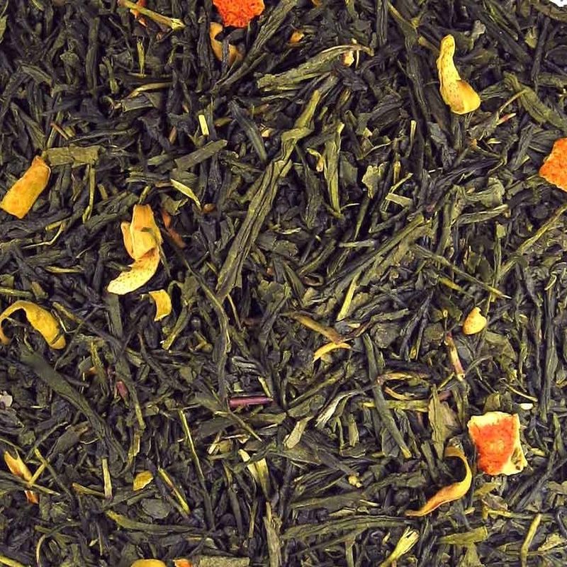 Sinaasappel Groene Thee