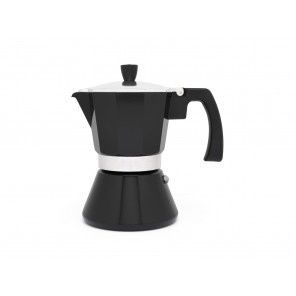 Percolator Tivoli Zwart voor 6 kopjes Espresso