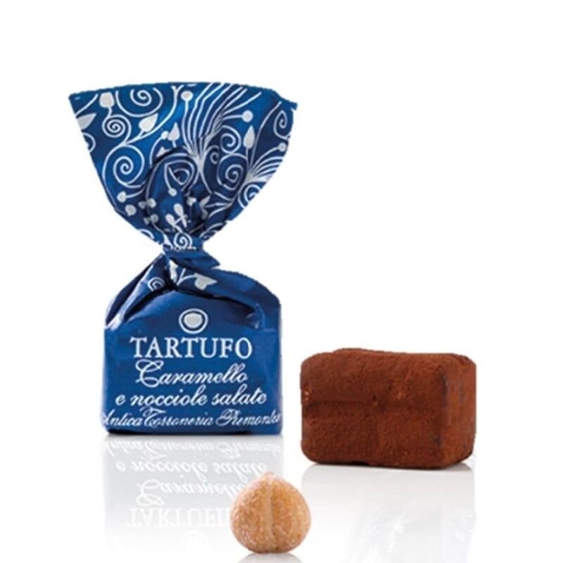 Tartufi Dolci: Caramello e nocciole salate, Maat: Standaard