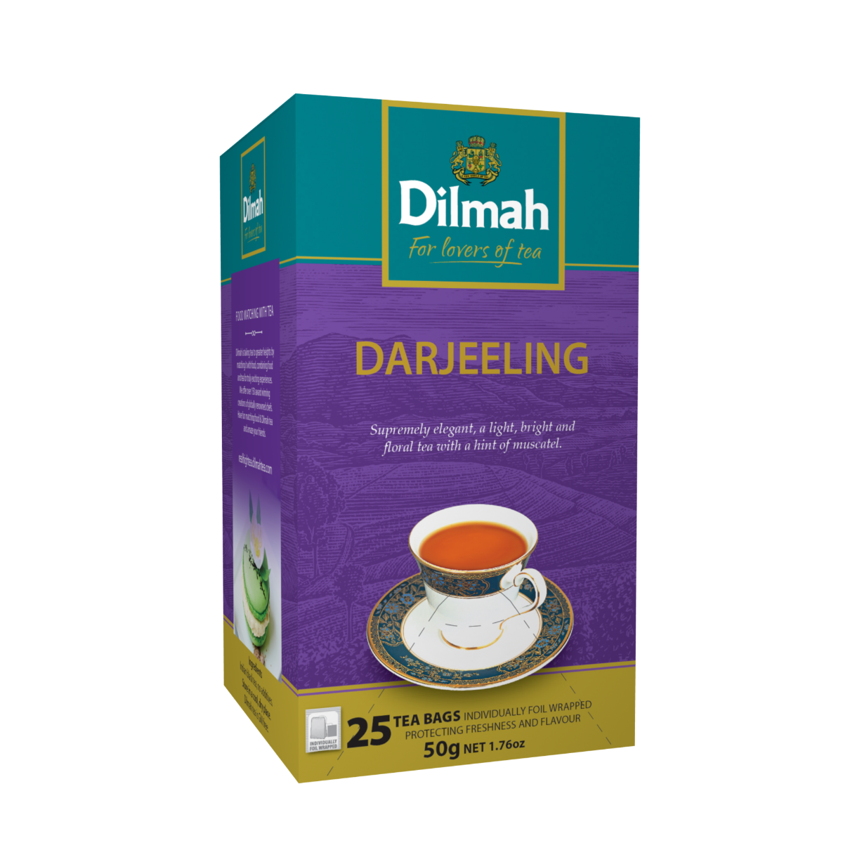 Darjeeling, Maat: Standaard
