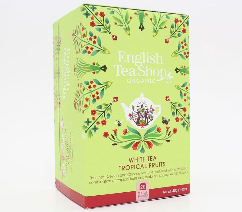 White Tea Tropical Fruits, Maat: Standaard