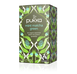 Pukka Green Revolution: Mint Matcha Green, Inhoud: Zakjes - 20 stuks