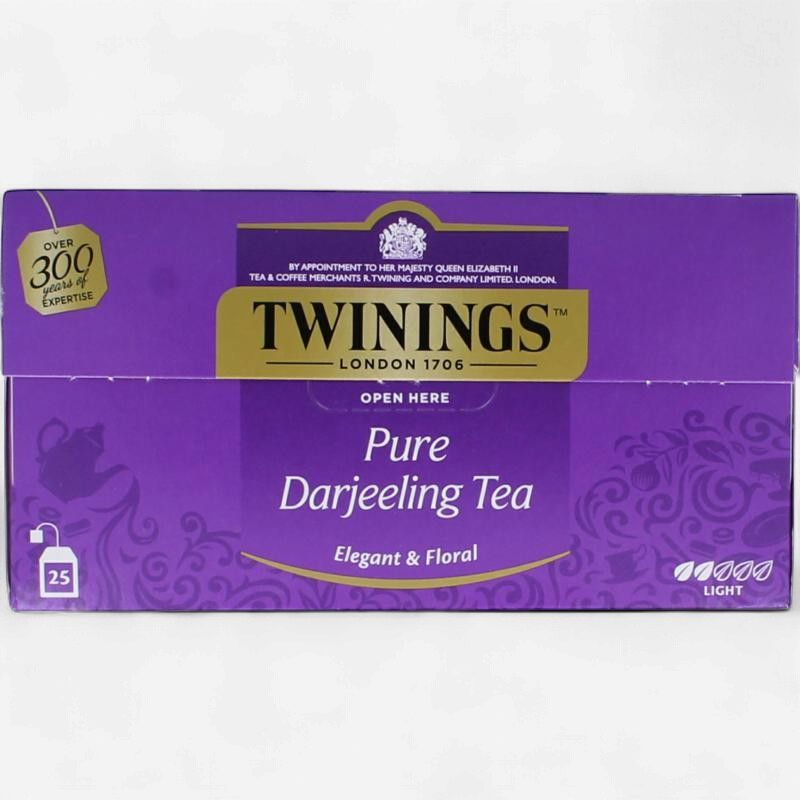 Twinings Tea: Darjeeling, Inhoud: Zakjes - 25 stuks