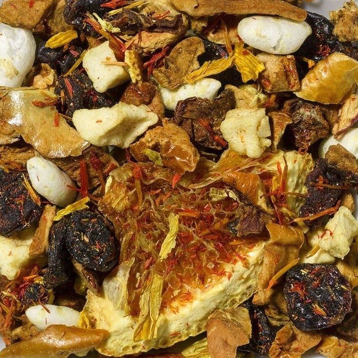 Sinaasappel Saffraan Vruchtenmelange, Maat: 100 g