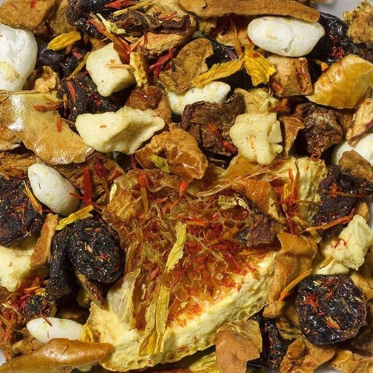 Sinaasappel Saffraan Vruchtenmelange, Maat: 100 g