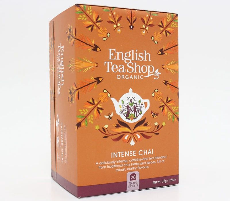 English Tea Shop: Intense Chai, Inhoud: Zakjes - 20 stukjes