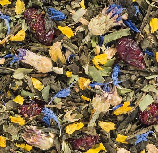 Sunflower Cranberry Groene Thee, Maat: 100 gram