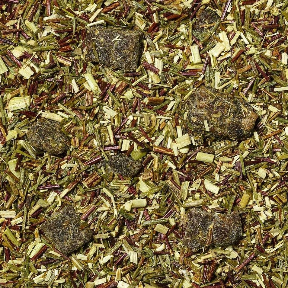Groene Rooibos met Perzik, Maat: 100 g