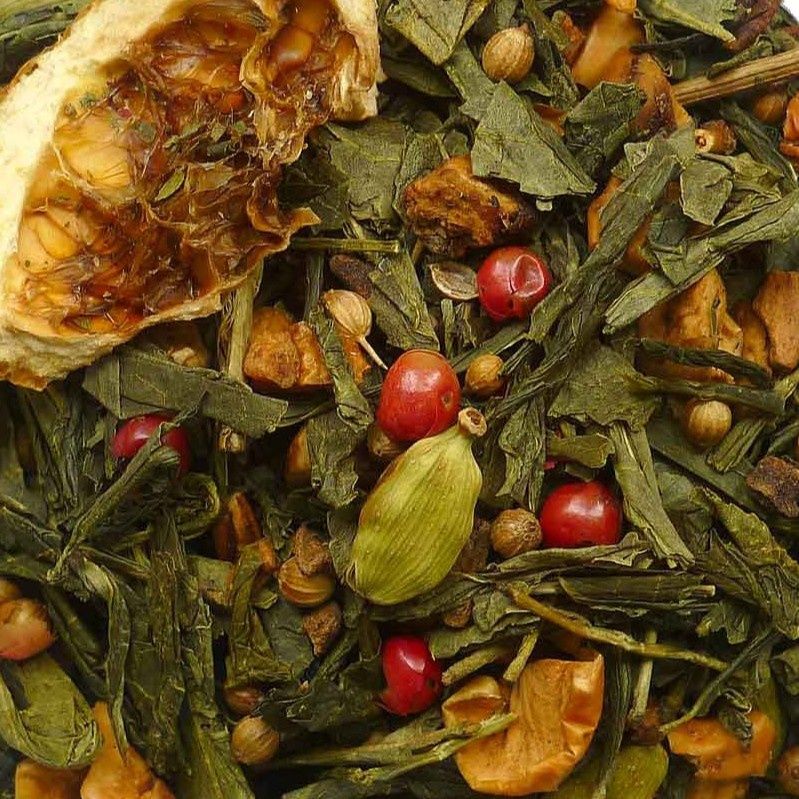 34 Groene Sinaasappel Chai, Maat: 100 gram