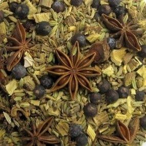 Sterrenmix zonder Pepermunt Kruidenmelange, Maat: 100 g