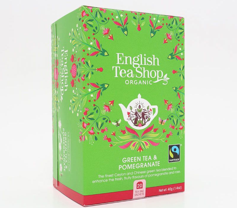 English Tea Shop: Green Tea Pomegranate