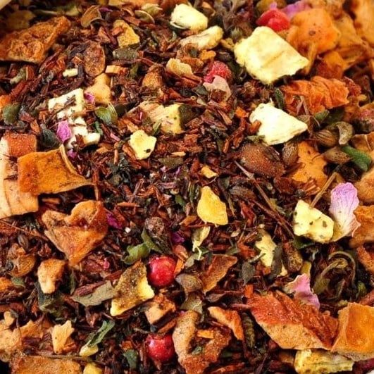 Rooibos Tulsi Sinaasappel Gember, Maat: 100 gram